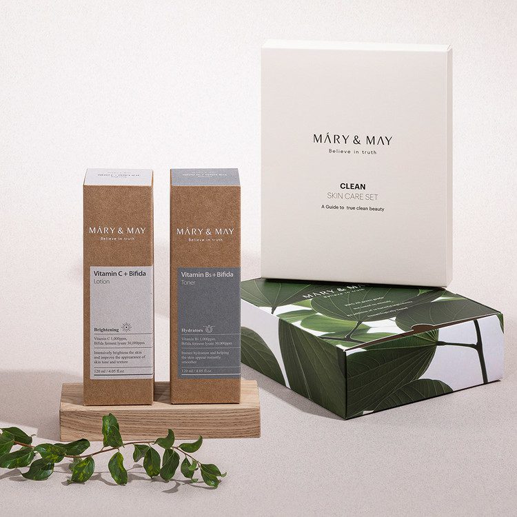 MARY & MAY 'CLEAN SKIN CARE' Gift set